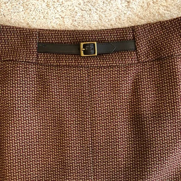 Ann Taylor Loft Wool Knee-Length Skirt Size 8 - Picture 2 of 10